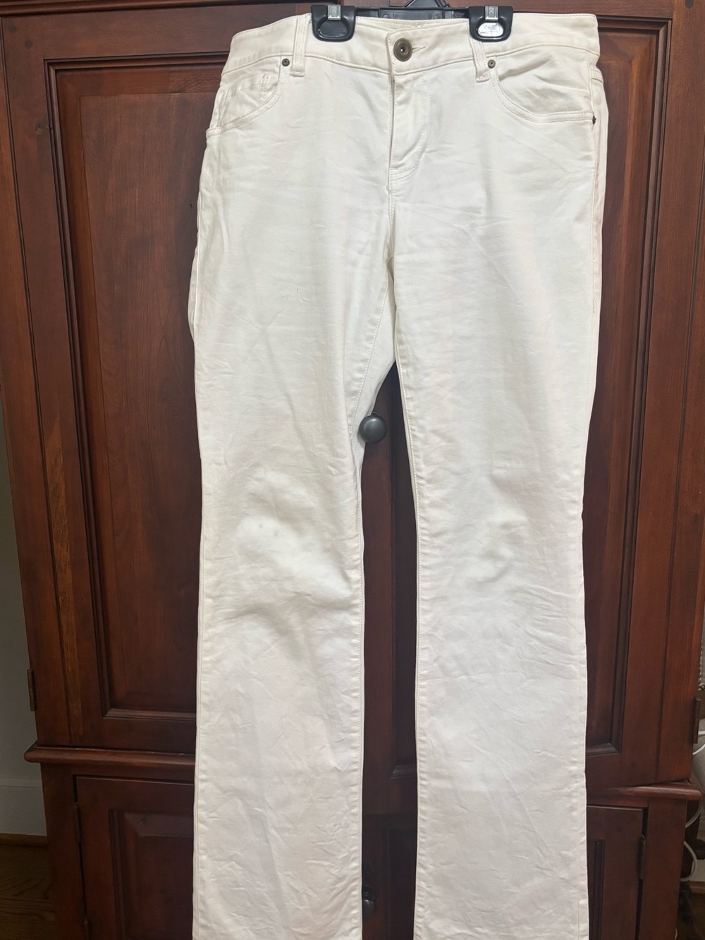 EUC CAbi White Jeans 10L